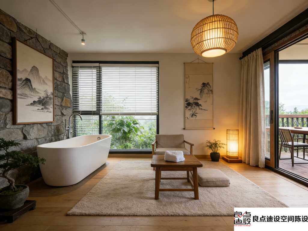 日式民宿软装天设计花板!自然简约风这样装，宅一天都不想走~